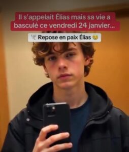 Le jeune Elias, 14 ans, tué à coup de machette le 24 Janvier 2025 dans le 14 ème arrondissement de Paris, alors qu'il sortait de son entraînement de football.