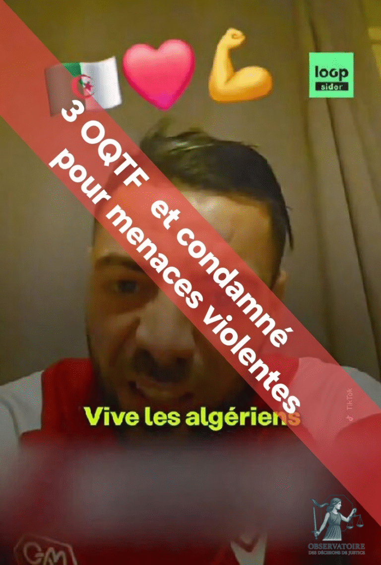 Malgré trois OQTF, la justice ordonne un titre de séjour.